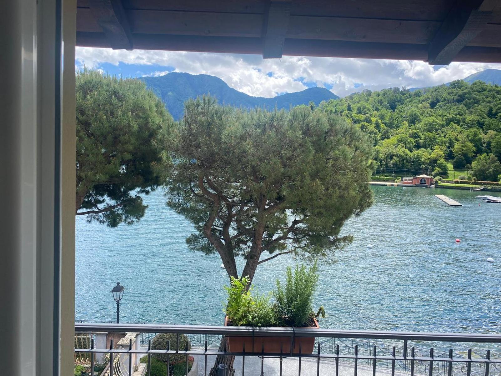 La Casa Sul Lago Lenno Bagian luar foto